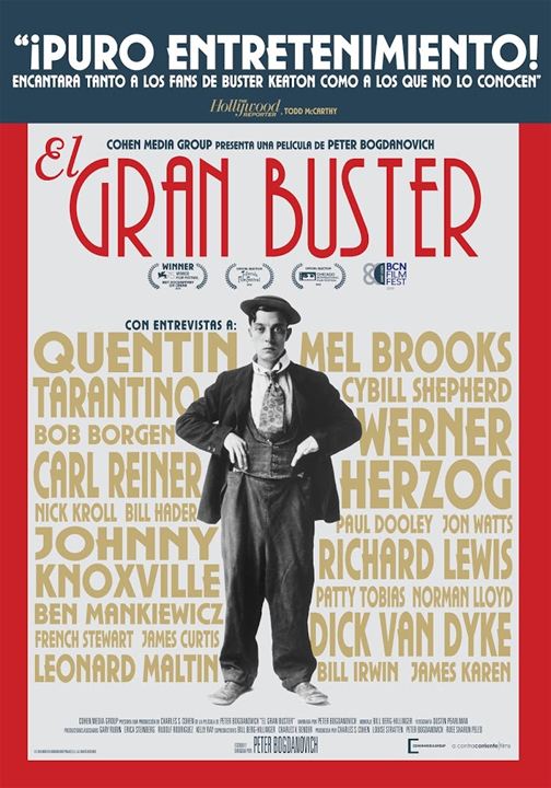 'Padre no hay más que uno' y otros estrenos de cine del 2 de agosto 4 Cartel El gran Buster, estrenos de 2 de agosto de 2019