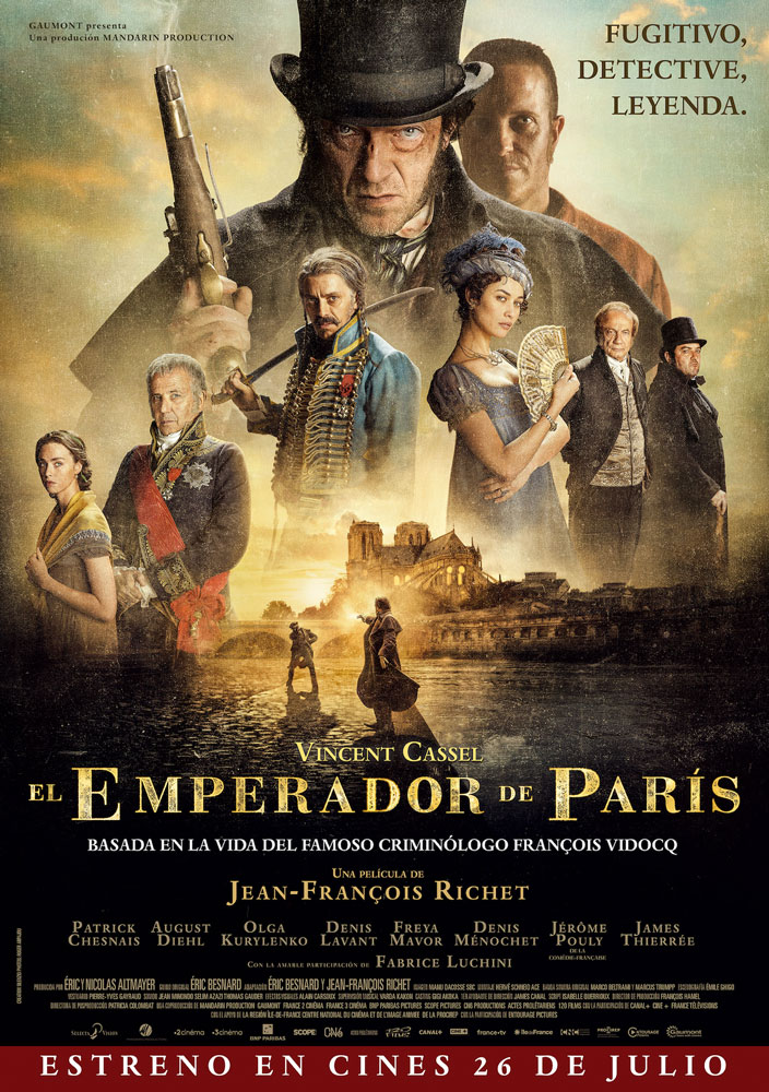 'Venganza bajo cero' y otros estrenos del 26 de julio 1 Cartel de El emperador de París