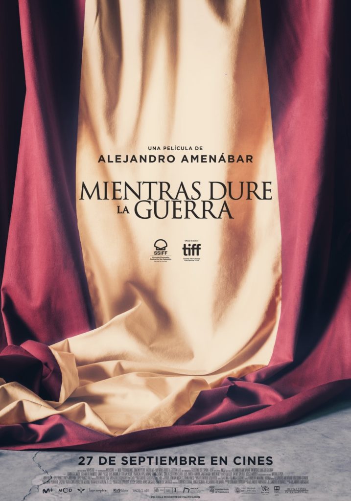 'Mientras dure la guerra', Unamuno versus Unamuno 1 Cartel de Mientras dure la guerra
