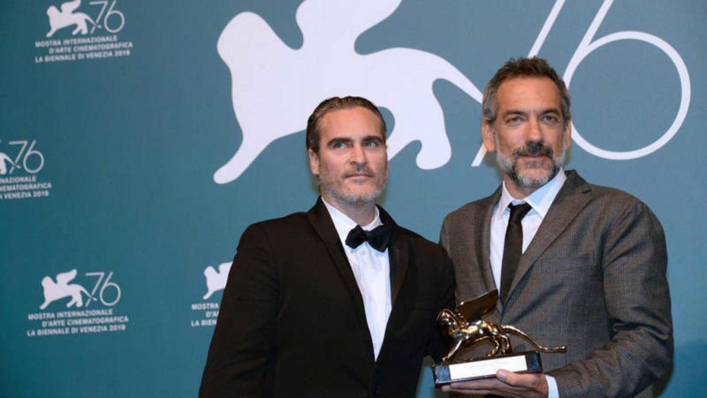 Joaquin Phoenix y Todd Phillips, con el Leon de Oro por joker