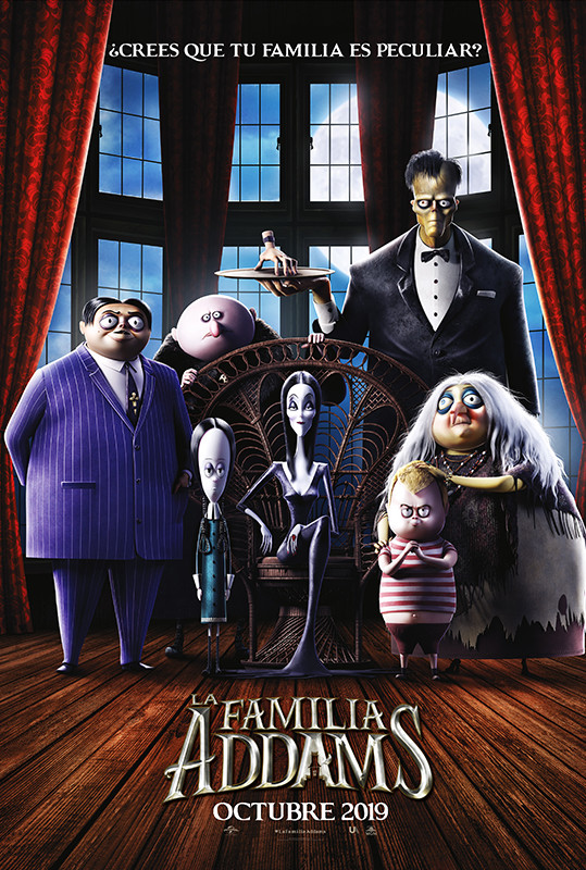 'La familia Addams' animada y otros estrenos del 25 de octubre 1 Cartel de La familia Addams, estrenos del 25 de octubre