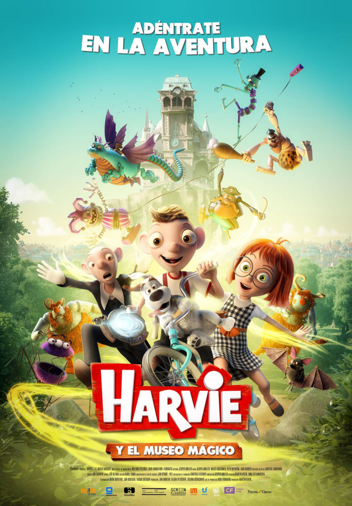 'Maléfica' versus 'Zombieland' y ambas frente al resto. Estrenos del 18 de octubre de 2019 10 Cartel de Harvie y el museo mágico, estrenos del 18 de octubre