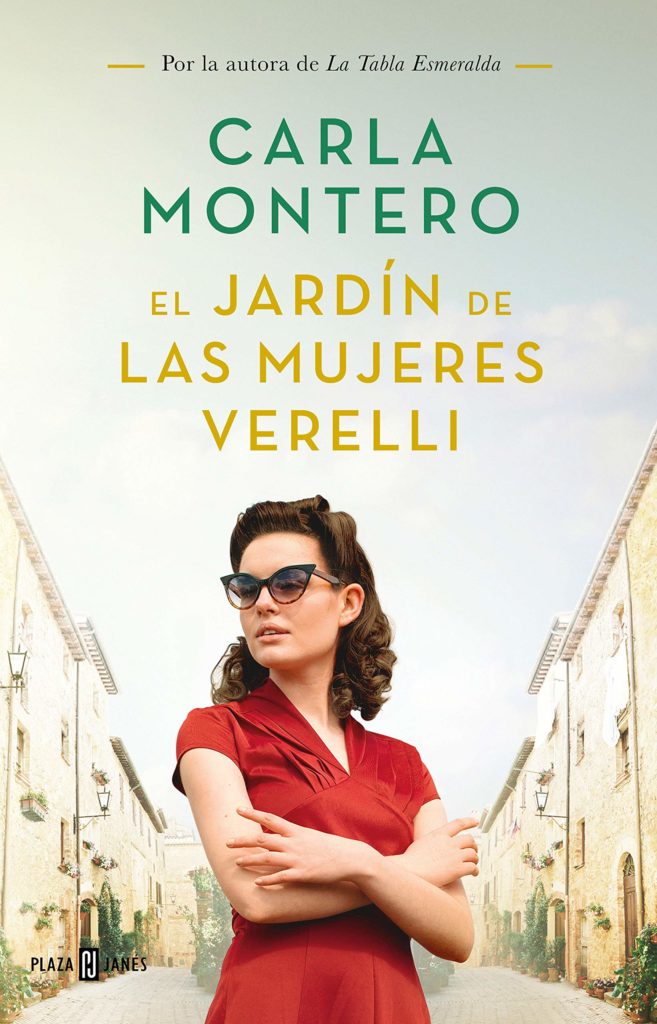 Portada de El jardín de las mujeres Verellis de Carla Montero y editado por Plaza y Janes