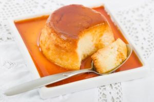 Geografía del flan: entre tradición y vanguardia 4 Flan de dulce de leche