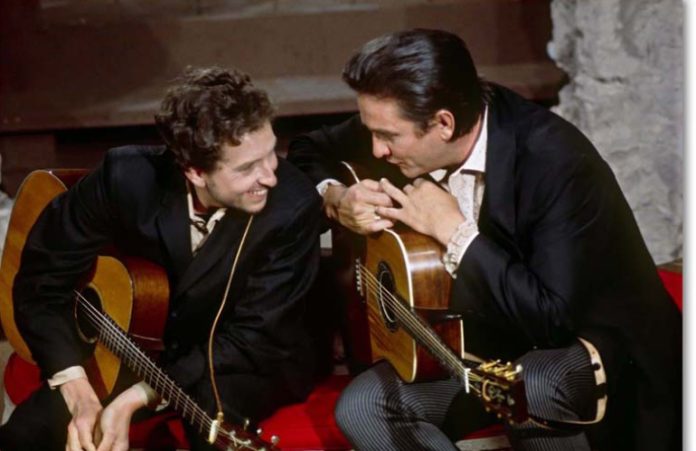 Bob Dylan y Johnny Cash