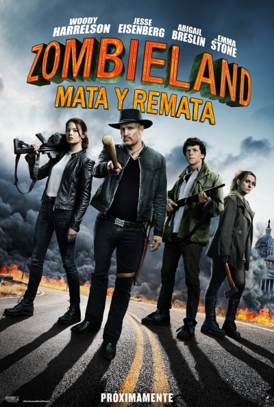 Cartel de Zombieland: Mata y remata