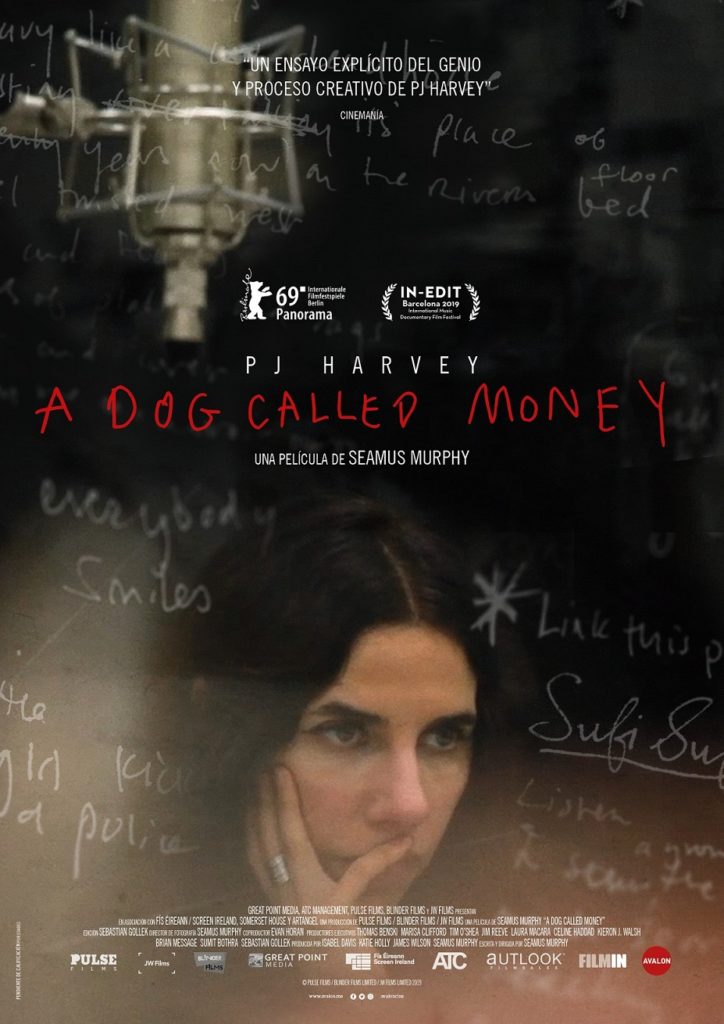 Cartel de PJ Harvey: A Dog Called Money