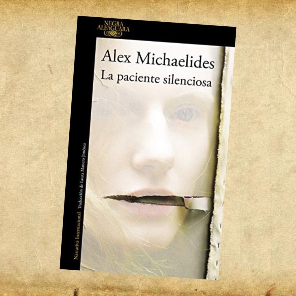Portada de La paciente silenciosa de Alex Michaelides