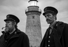 El faro, Dafoe y Pattinson