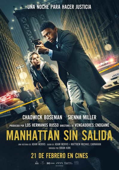 'La llamada de lo salvaje', 'El plan' y otros 9 estrenos del 21 de febrero 4 Cartel de Manhattan sin salida, estrenos del 21 de febrero