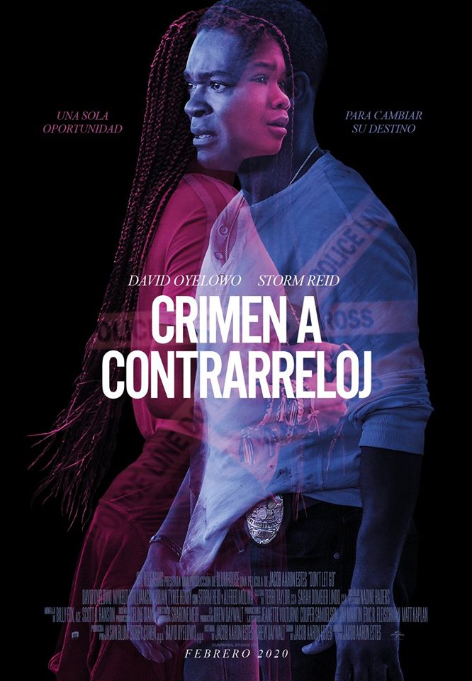Cartel de Crimen a contrarreloj, estrenos del 14 de febrero