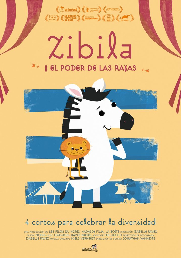 Cartel de Zibila y el poder de las rayas , estrenos del 7 de febrero