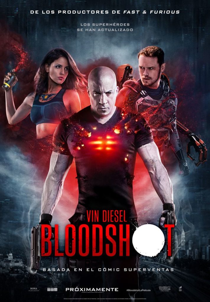 Cartel de Bloodshot, estrenos del 6 de marzo