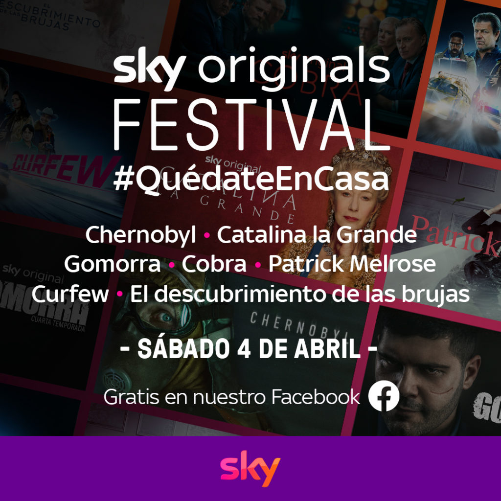 Llega el 'Sky Originals Festival', gratis, para no salir de casa 1 Sky Originals Festival
