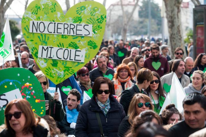 Manifestación de la Plataforma Inclusiva SÍ, Especial TAMBIÉN