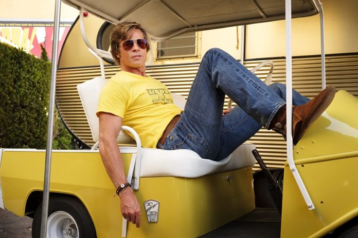Brad Pitt en Erase una vez en Hollywood