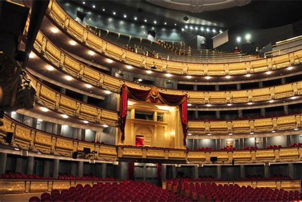 Interior del Teatro Real, de Madrid