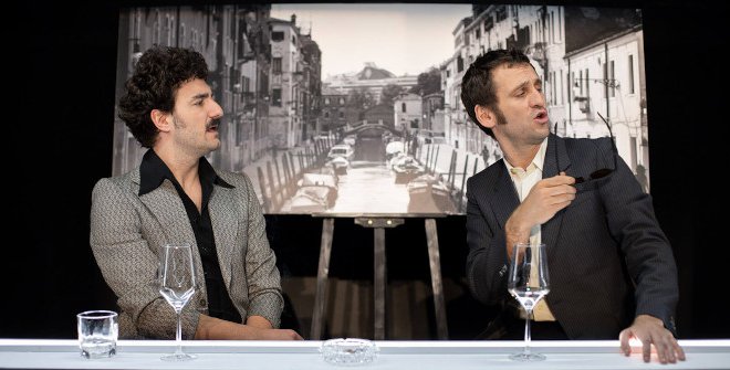 Los actores Miki Esparbé y Raúl Arévalo son algunos de los protagonistas de Traición