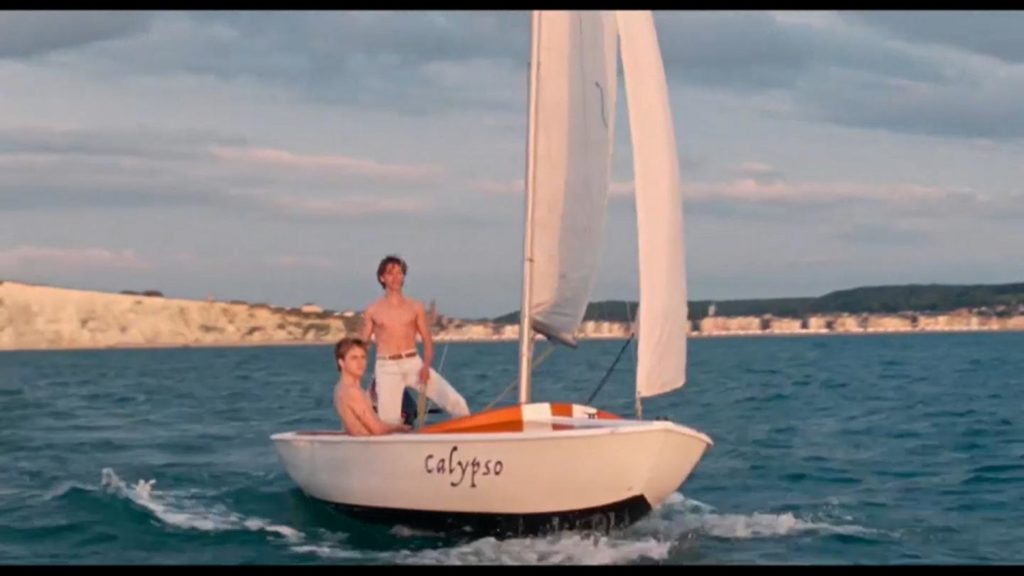 Alex y david en el Calypso