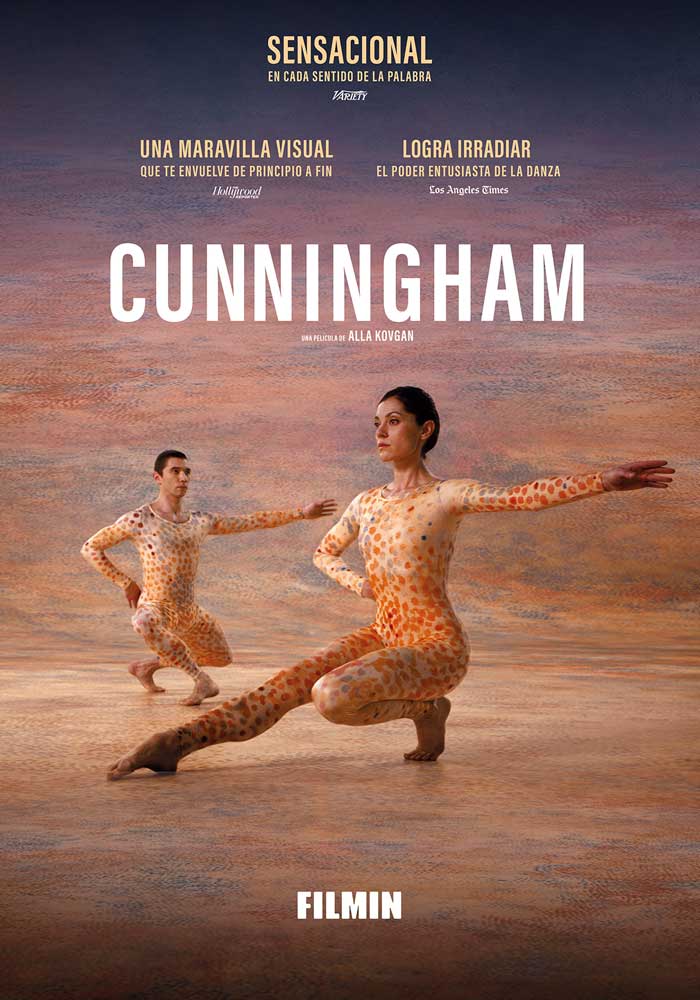 Cartel de Cunningham, Filmin en cine en estos estrenos del 16 de octubre