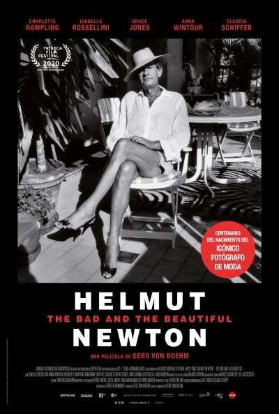 Cartel de Helmut Newton: Perversión y belleza
