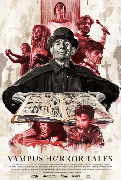 Cartel de Vampus Horror Tales, terror español entre los estrenos del 27 de noviembre