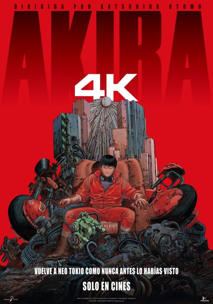 Cartel de Akira, el reestreno entre los estrenos del 11 de diciembre