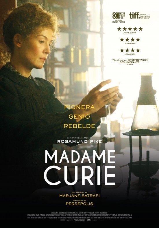 Cartel de Madame Curie