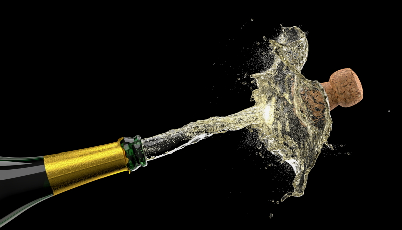 Cinco claves para disfrutar de un brindis perfecto 4 Cómo descorchar el champagne para el brindis perfecto