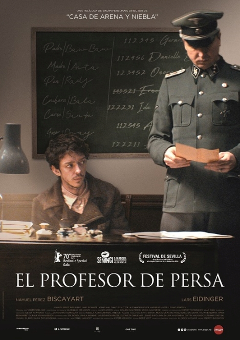 Cartel de El profesor de persa