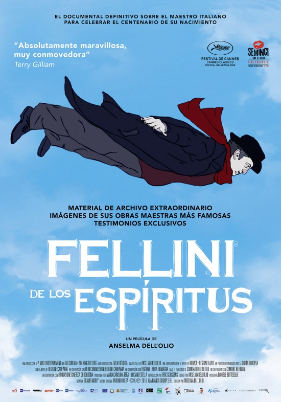 'Fellini de los espíritus', una faceta menos conocida del genio 2 Cartel de Fellini de los espíritus