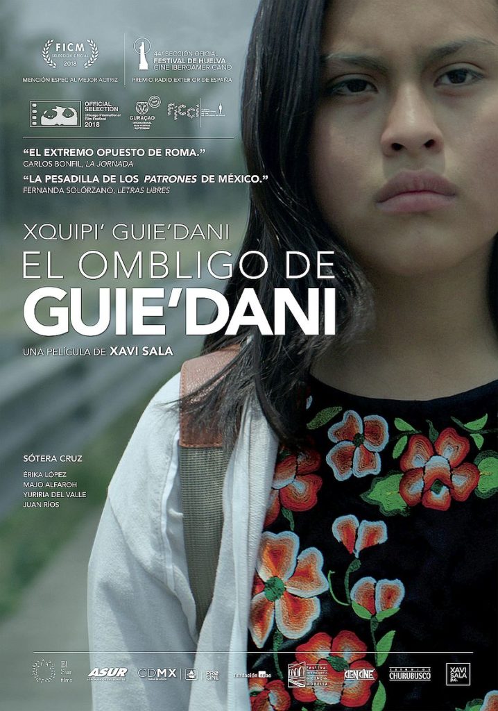 Crítica social en los estrenos del 12 de febrero. Cartel de El ombligo de Guie'dani. 