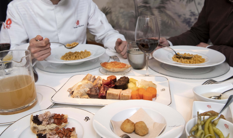 Cocido Cibelino, el cocido saludable de Javier Muñoz en su restaurante Palacio de Cibeles 8 Así es el Cocido Cibelino