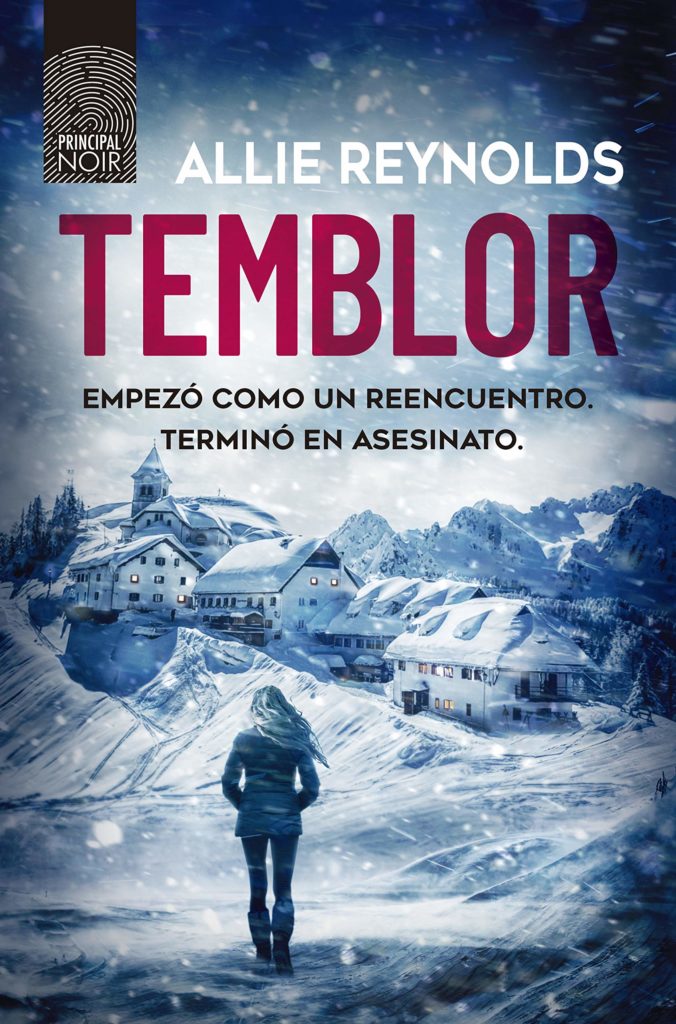Portada de el libro "Temblor" de Allie Reynols