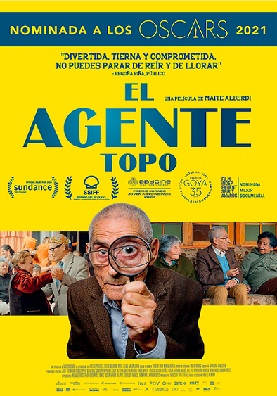 Cartel de El agente topo. Una nominada al Oscar entre los estrenos del 18 de marzo