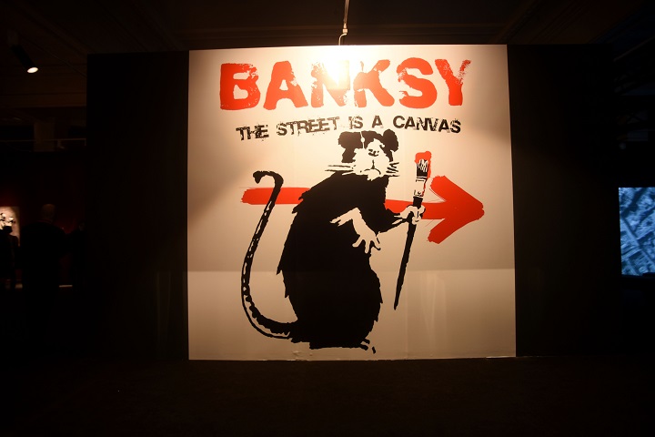Su simbólica serie sobre las ratas es una de las partes más representativas del trabajo de Banksy