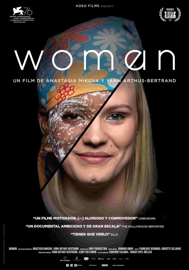Cartel de Woman, un documental sobre la mujer entre los estrenos del 5 de marzo