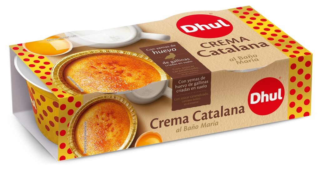 Crema catalana al baño maría
