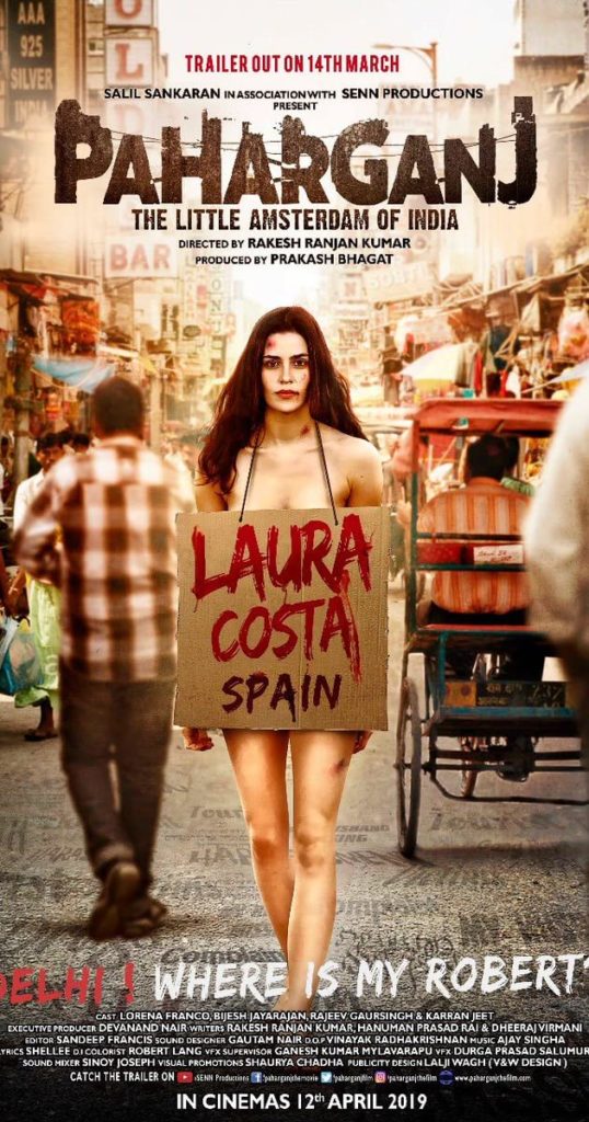 Lorena Franco: "Todos buscan a Nora Roy ha sido un refugio" 2 Cartel de la película de Paharganj protagonizada por Lorena Franco