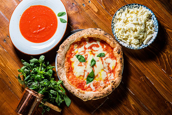 Qué se come en Italia pizza margarita
