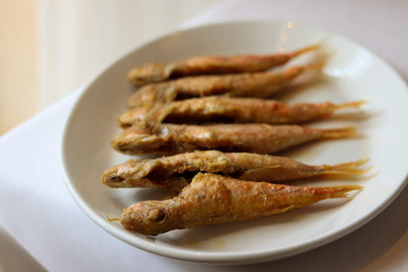 Restaurante Berlanga, embajada de la gastronomía levantina en Madrid 3 Restaurante Berlanga salmonetes