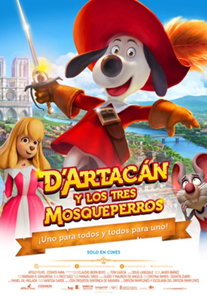 Free Guy, Annette y otros estrenos del 20 de agosto 8 Póster de D'Artacán y los tres mosqueperros. ¿Conseguirá arrastrar a los nostálgicos y a sus hijos?