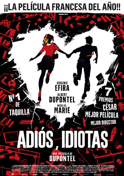 Póster de Adiós, idiotas. La cinta francesa del año entre los estrenos del 10 de septiembre