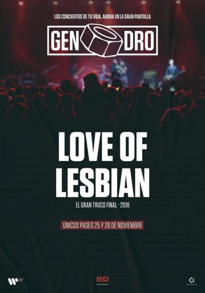 Póster de Love of Lesbian: El gran truco final