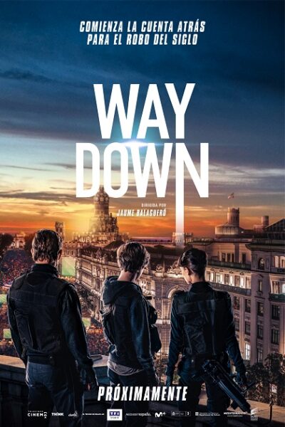 Póster de Way Down. Una cinta española destaca entre los estrenos del 12 de noviembre