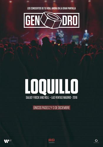 Póster de Loquillo: Salud y rock and roll