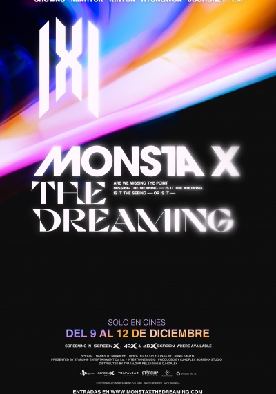 Póster de Monsta X: The Dreaming