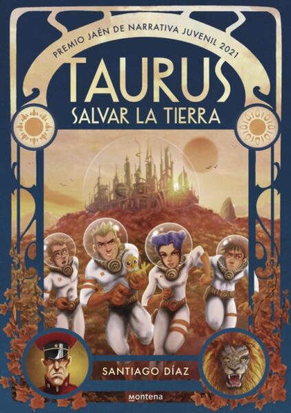 Portada de 'Taurus' de Santiago Díaz, que ha logrado un premio de novela juvenil