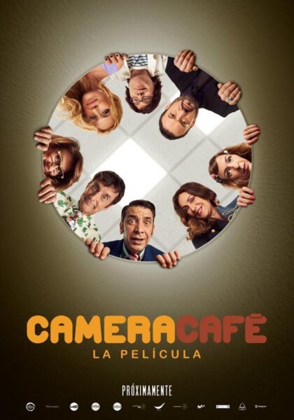 Póster de Camera café, la película. ¿Será la cinta más popular entre los estrenos del 25 de marzo?