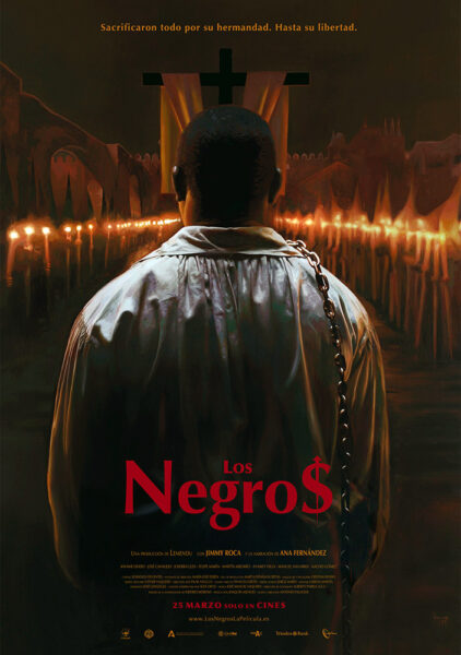 Póster de Los Negros. El segundo documental de estos estrenos del 25 de marzo